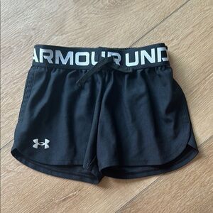 Under Armour Kids Black Athletic Shorts